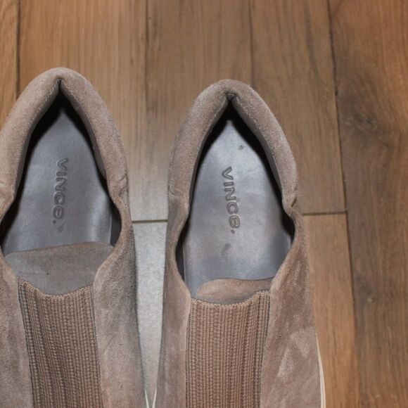 VINCE suede Sneakers  Women size 9 - Picture 4 of 10